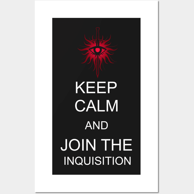 Join the Inquisition Wall Art by EnaGrapher